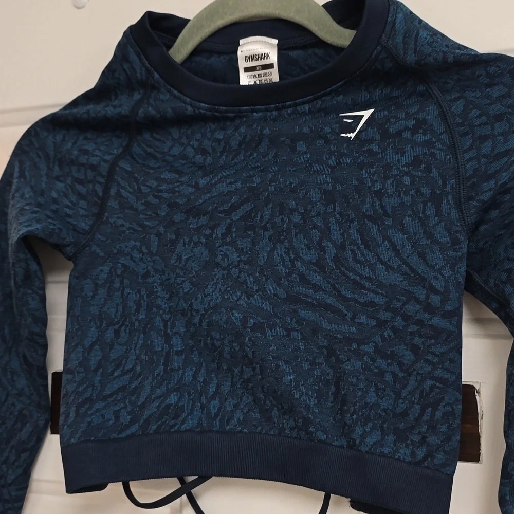 Adapt Animal Seamless Lace Up Back Top